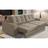 Sofá Retrátil e Reclinável 2 lugares 2,30m com Molas Giovana Suede Capuccino Madelina Decor