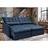 Sofá Sem Caixa 1,80m SoftGel Celeste. Velusoft Cama inBox