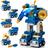 STEM Toys hahaland 5 em 1 Take Apart Trucks Transform Robot