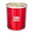 Surdo de Madeira Samba Music 60x20 Pele Animal Vermelho