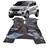 TAPETE ASSOALHO PRETO FOSCO Fiat Mobi Cross Way Trekking