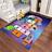 Tapete Belga Infantil Kids 100cm X 140cm Quarto Playground Anti derrapante