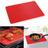 Tapete Culinario de Silicone  Vermelho  Ref. CK2545