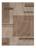 Tapete Sisal Sem Pelo Eco-Nature Painel Bege/Marrom 250X300