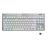 Teclado Mecânico Gamer Sem Fio Logitech G915 TKL RGB LIGHTSYNC, USB ou Bluetooth, Ultrafino, Switch GL Tactile, Branco - 920-009660