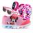 Tênis De Led Infantil Menina Feminino Minnie + Chinelo + Relógio + Óculos