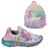 Tênis Infantil Feminino Com Led Unicórnio Slip On Menina Novo + Mochila Unicórnio