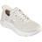 Tênis Slip Ins Go Walk Grand Entry Flex Pillars Memory Foam 124836 Skechers Creme