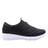 Tênis Slip On Preto Elastano Usaflex