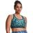 Top de Treino Plus Size Feminino Under Armour Crossback Mid Print