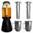 Torre de chopp cervejeira com 2 bastão térmico lacrado 2 canecas 700ml