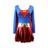 Traje de Cosplay Superwoman Adulto - Vestido com Capas para Sapatos - Fantasia de Halloween