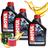 Troca de Óleo Motul 3000+ 20W50 03 Litros Xt 600 / Xt 660 / Virago 250 + Filtro Hiflo Hf145