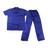 Uniforme M/C Cj.Brim Universal Azul. Gg