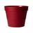 VASO VENEZA VERMELHO ESCURO 20x17cm WEST GARDEN