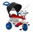 Velobaby Doggy Com Capota Passeio e Pedal - Bandeirante