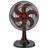 Ventilador de Mesa Ventisol Turbo 6 30cm Vermelho 127v