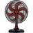 Ventilador de Mesa Ventisol Turbo 6 50cm Vermelho 127v