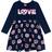 Vestido em Cotton Infantil Manga Longa Kyly