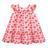 Vestido Infantil em Chiffon Brilho Com Corações Kukiê