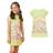 Vestido Infantil Ursinha Neo Fresh Happy VD Kukiê