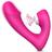 vibrador feminino e sugador de clitoris fierce sex hande