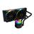 Walter Cooler FAN Profissional Pcyes Sangue Frio 3 ARGB 240mm Black Vulcan, TDP 250W, Radiador Cobre, Fans 18-35dB, RGB, Alta Compatibilidade