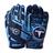 WILSON NFL Stretch Fit Football Gloves - Tennessee-Youth (WTF9327TN)