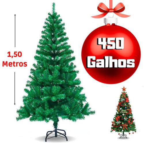 Árvore de Natal Pinheiro 1,80 M 180 cm 503 Galhos 46 Enfeites Smsc - Árvore  de Natal - Magazine Luiza