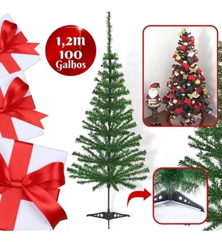 Árvore De Natal Verde Modelo Luxo Pinheiro 90 Cm 73 Galhos A0309N