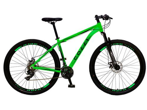 Bicicleta Colli GPS Aro-26 Com Dupla Suspensão, 36 Raias, 21 Marchas e  Freios V-Brake - Laranja