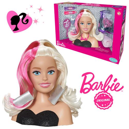 Brinque De Ser Maquiadora Cabeleireira E Manicure Da Barbie - R$ 247,99