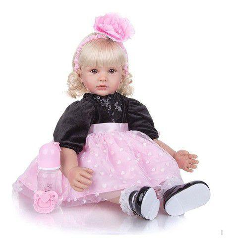 Boneca Bebe Reborn Ursa Charme Branco Cegonha Reborn Dolls - USA Magazine