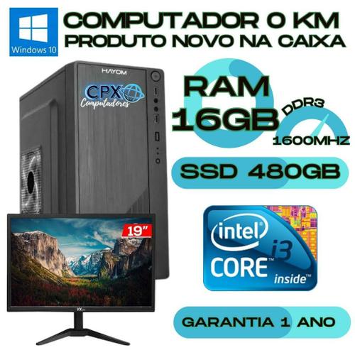 Pc Gamer Cpu Computador Core I7 4790 + 16gb + Ssd 480gb + Fonte 500w PARA  JOGOS - INTEL - Computador Gamer - Magazine Luiza