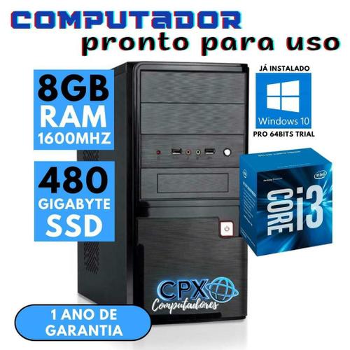 Pc gamer completo I3 / HD 320 GB / 4GB ram /230w - Imperiums