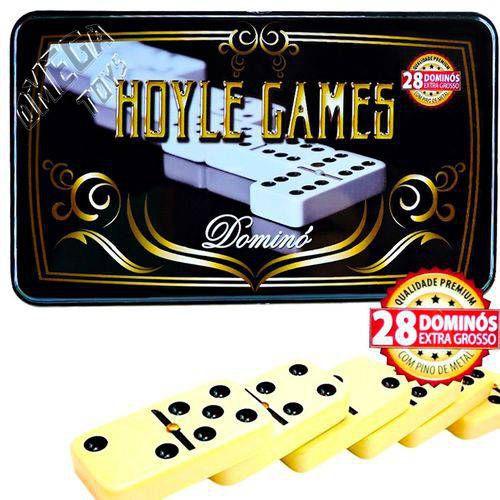 Jogo Rummy Hoyle Games 106 Peças Jogo de Tabuleiro Rummikub Original Com 4  Suportes e Estojo Lata - Jogos de Tabuleiro - Magazine Luiza