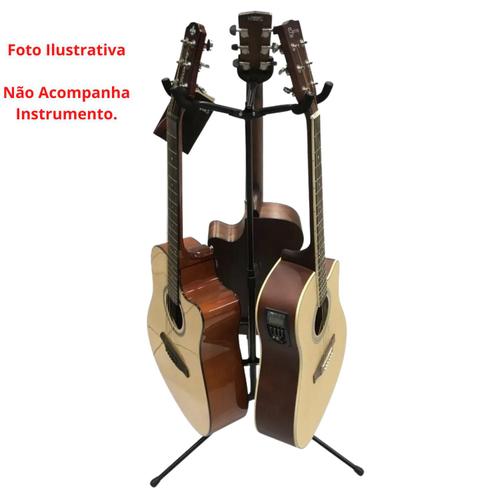 Suporte Para 3 Instrumentos Violão Guitarra Baixo Ex35 Saty