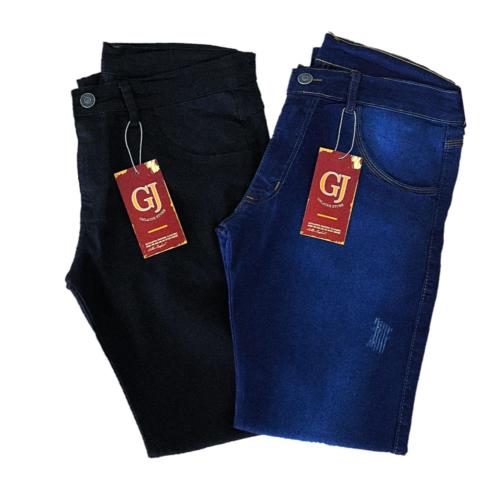 Calça Jeans Masculina Plus Size Slim Tamanho Especial Grande - BNB