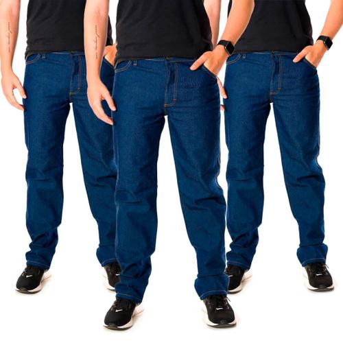 Calça Jeans Carpinteira Masculina Plus Size Os Boiadeiros Ref: 28629 - Calças  Jeans Masculina - Magazine Luiza