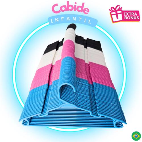 Kit 20 Cabides Veludo Coração Fino Infantil Pink Topen Home - Cabide  Infantil - Magazine Luiza