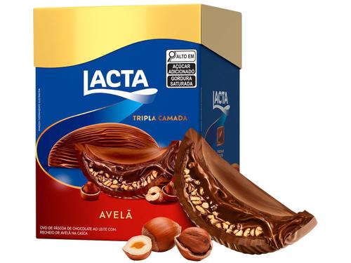 Chocolate Laka Lacta 34g contendo 12 unidades