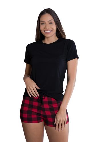 camisa xadrez lumberjack de flanela vermelho com preto - Camisologia