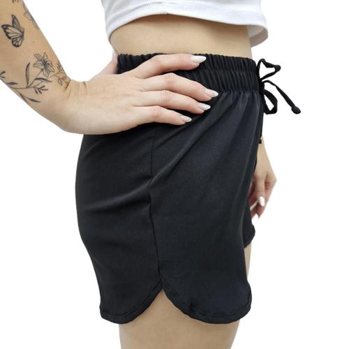 Short feminino curto elastico na cintura tecido malha canelada - MODA FILO  - Short Feminino - Magazine Luiza