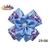 1 Bico de Pato Infantil ou Adulto Com Laço Presilha Flor - BP Mod. 29 azul royal