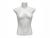 1 Busto Plástico Feminino Expor Roupa Loja Vitrine Comércio Moda Branco
