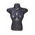 1 Busto Plástico Feminino Expor Roupa Loja Vitrine Comércio Moda Preto