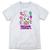 1 Camiseta Aniversário Flork Menina Festa Infantil Criança Branco