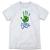 1 Camiseta Brasil Patriota 7 de Setembro Mão e Escrita Personalizada Branco