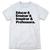 1 Camiseta Dia da Professora Professores Frases Ensinar Educar Branco