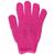 1 Par 2 Luvas Esfoliantes para Banho Massagem Limpeza de Pele e Corpo Esponja Bucha Rosa Pink